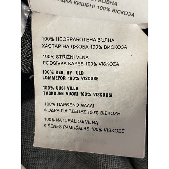 Miu Miu Gray Plaid Wool-Blend Elastic Waist Shorts For Women - Picture 13 of 14